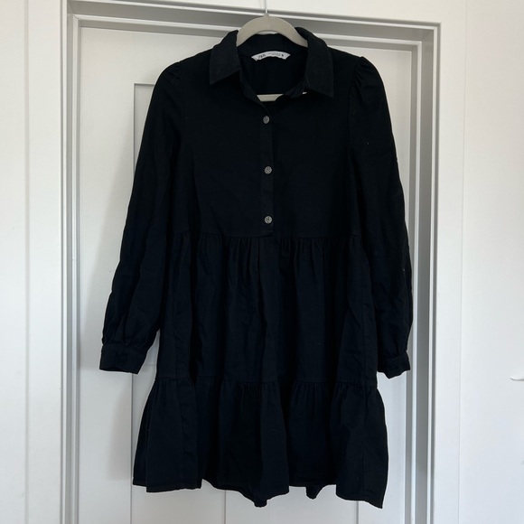 Zara Dresses Zara Black Babydoll Dress Poshmark